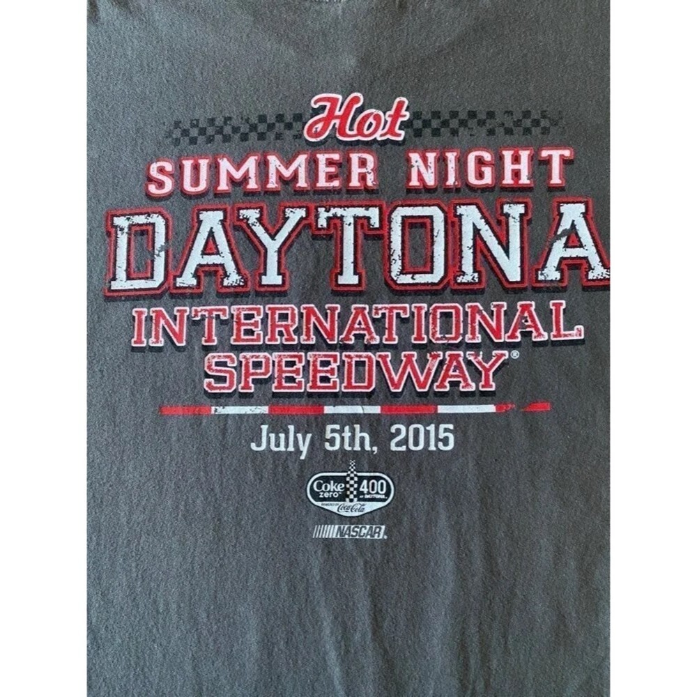 Daytona Coke 400 (2015) Double-Side Graphic Men's Double-Sided T-Shirt (2XL)